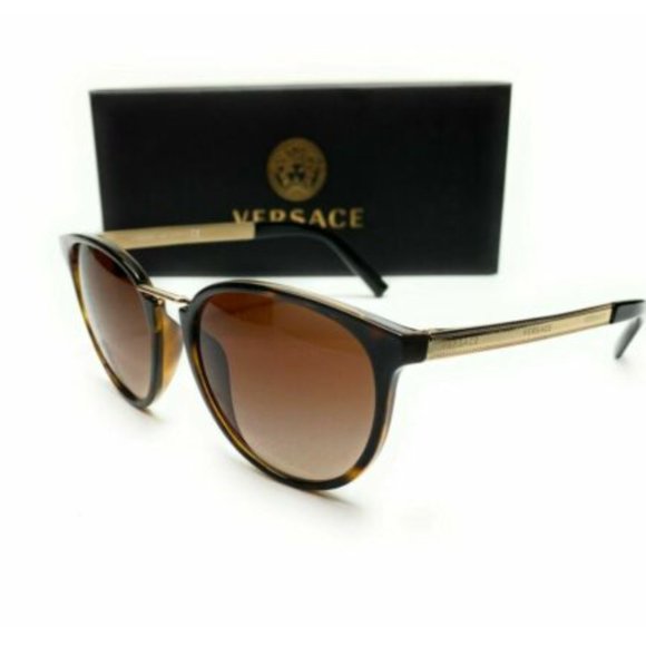 Versace Women\'s Havana Brown Gradient Sunglasses! main image 4